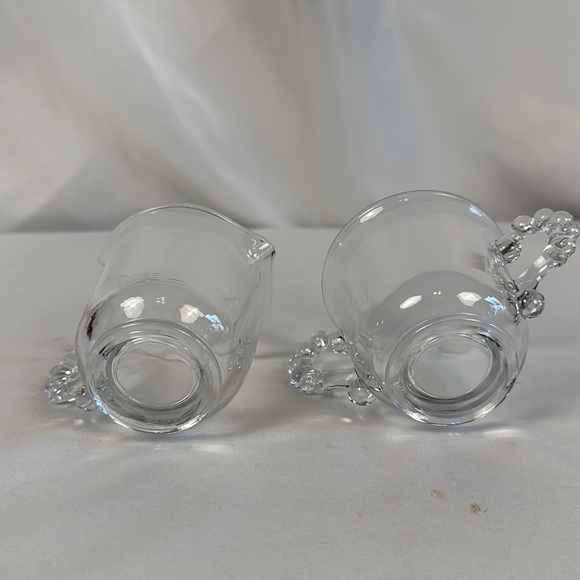 Vintage Imperial Glass Candlewick Set Sugar and Cream dishes - Picture 12 of 15